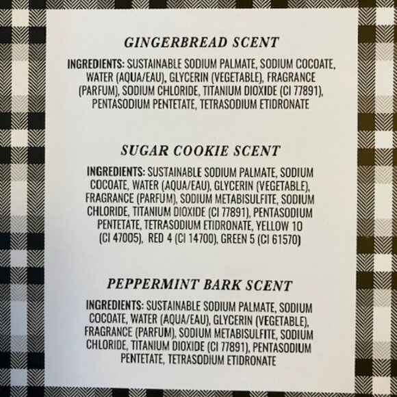 Set of 6 Scented Bar Soaps in Mrs. Claus Gingerbread Baking Company Box NIB - Picture 3 of 4